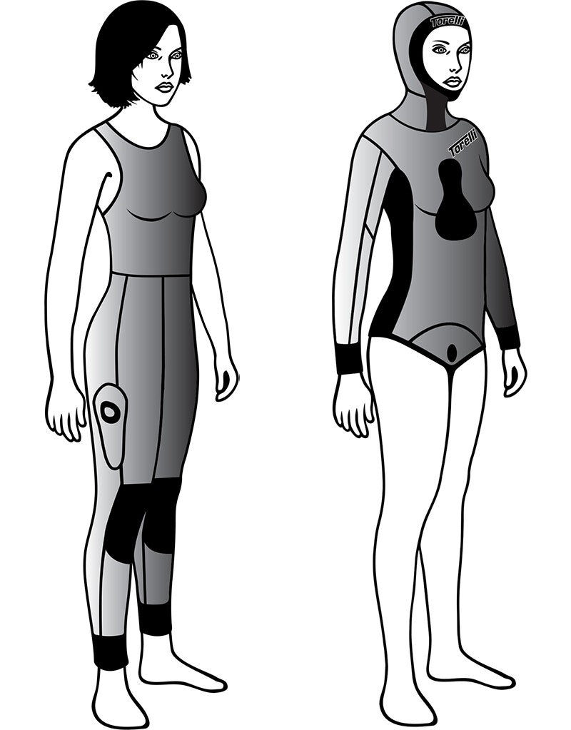 Womens 5.0mm Redfish Wetsuit